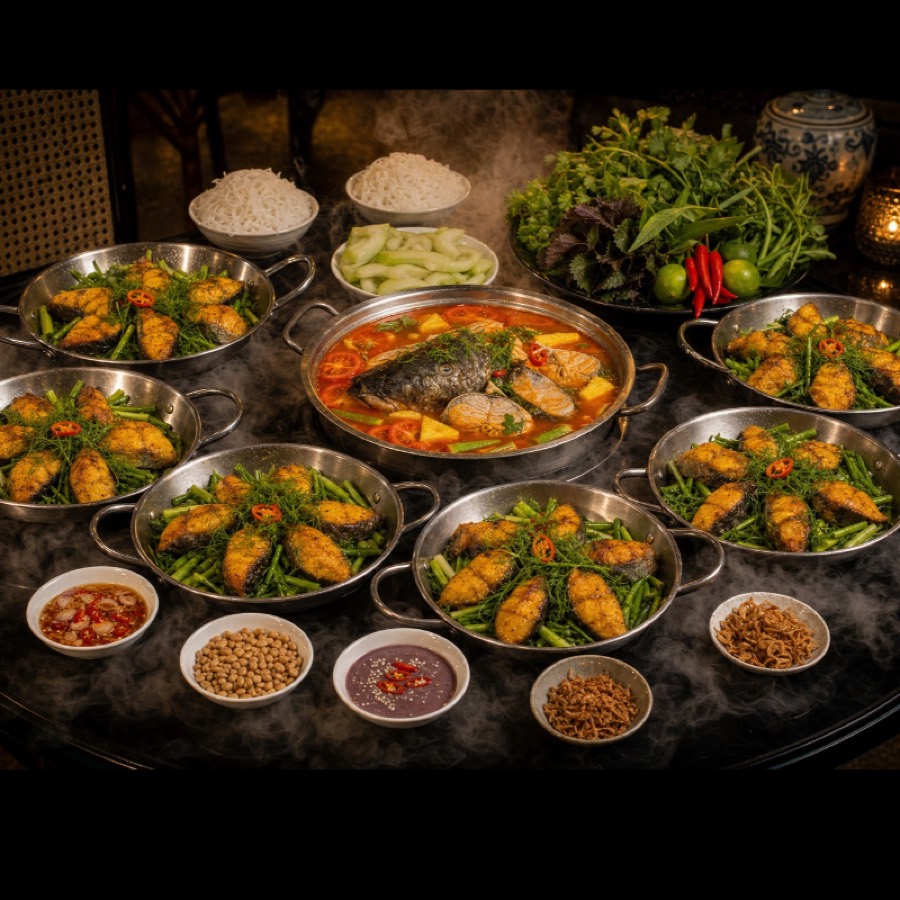 Set chả cá & lẩu Kinh Kỳ