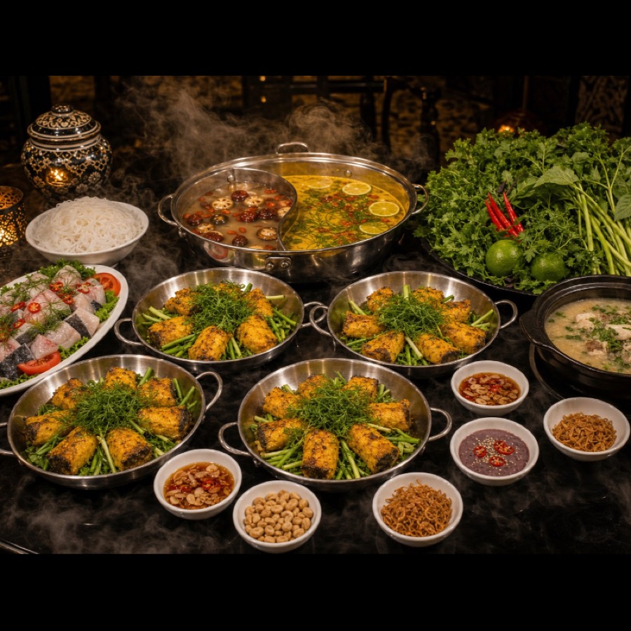 Combo cá tầm đầy đặn